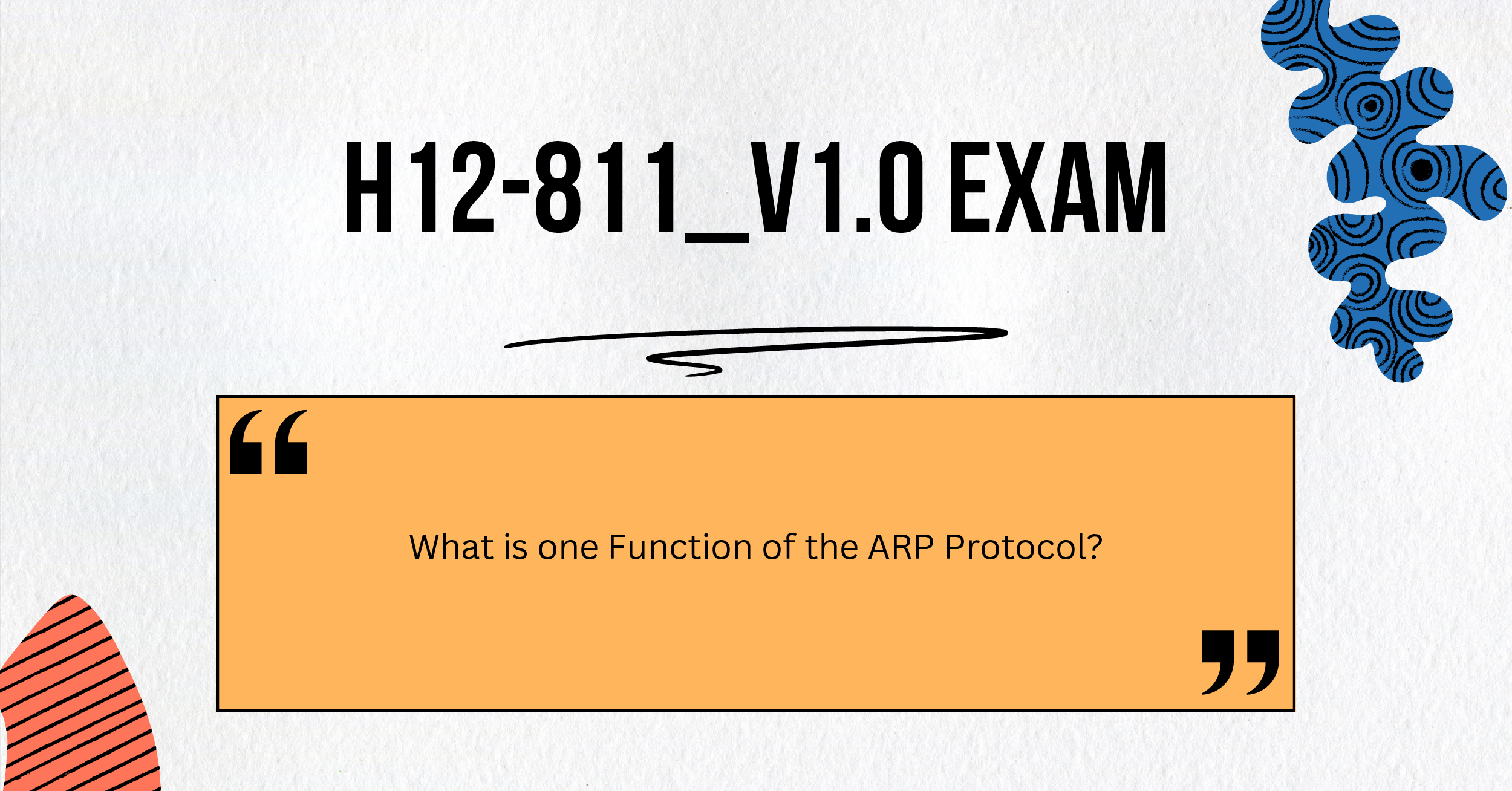 What is one Function of the ARP Protocol?